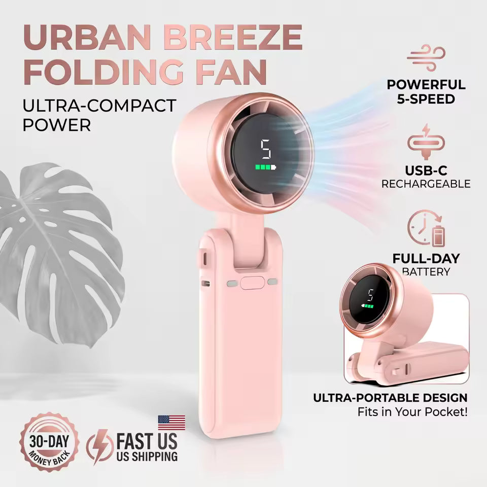 Turbo Fan - Stay Cool Anywhere, Anytime!